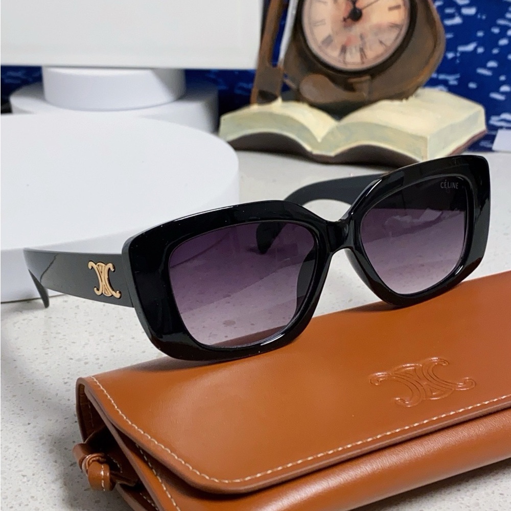 Celine Elegant Black Sunglasses - Picture 9 of 10